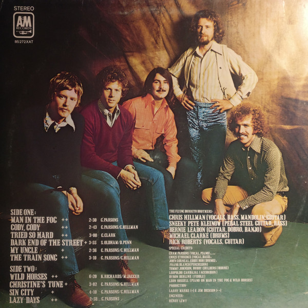 The Flying Burrito Brothers* - Hot Burrito (LP, Comp)