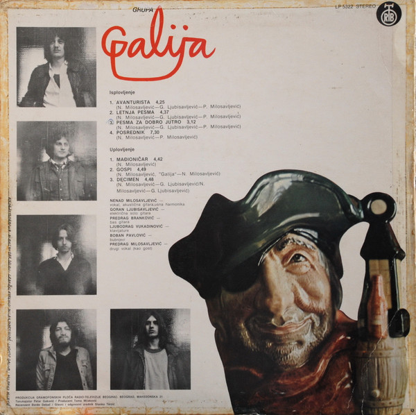 Galija - Prva Plovidba (LP, Album, Fir)