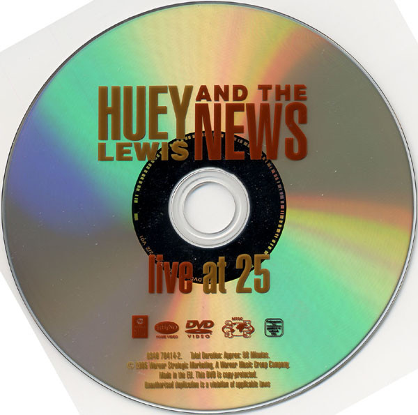 Huey Lewis And The News* - Live At 25 (DVD-V, Multichannel, NTSC, R 2)