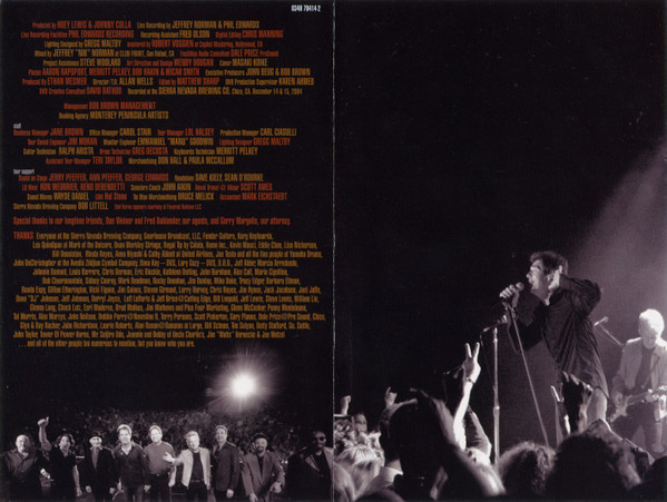 Huey Lewis And The News* - Live At 25 (DVD-V, Multichannel, NTSC, R 2)