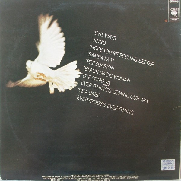 Santana - Santana's Greatest Hits (LP, Comp, RE)