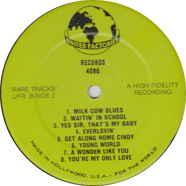 Ricky Nelson (2) - Sings Rare Tracks - The Rock 'N' Roll Series (LP, Comp, Mono)