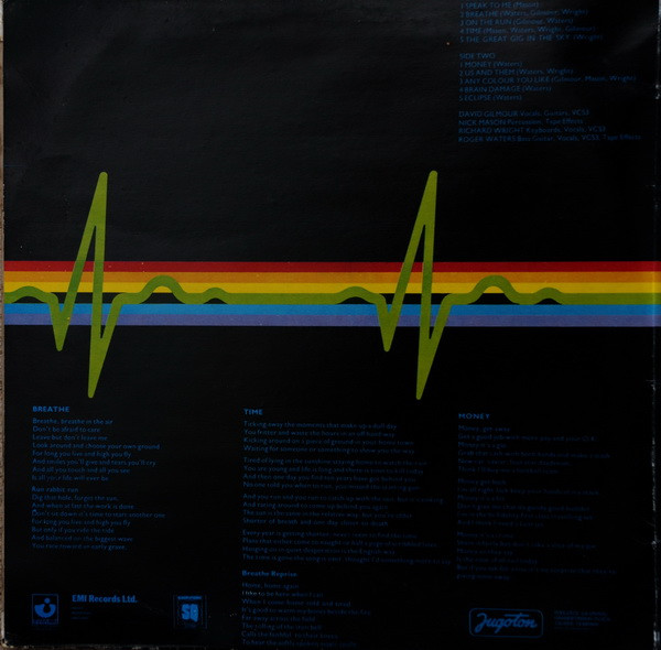 Pink Floyd - The Dark Side Of The Moon (LP, Album, Quad, RE,  Ga)
