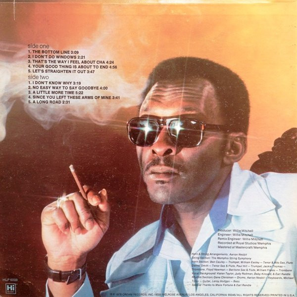 O.V. Wright - The Bottom Line (LP)