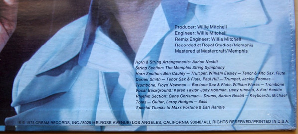 O.V. Wright - The Bottom Line (LP)