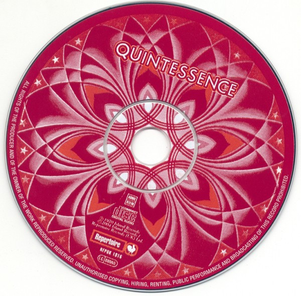 Quintessence (3) - Quintessence (CD, Album, RE, RM, Dig)