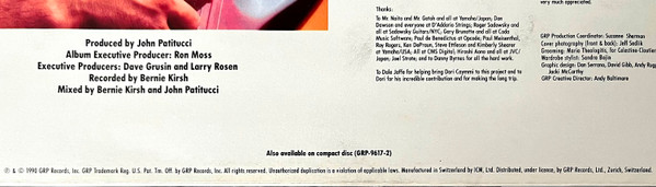 John Patitucci - Sketchbook (LP, Album)