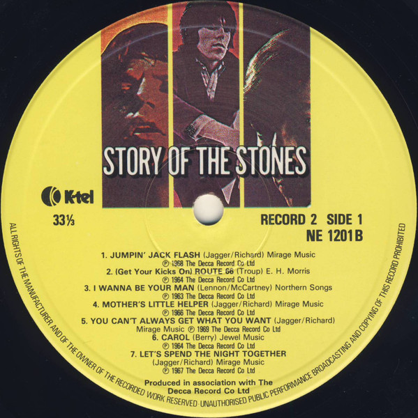 The Rolling Stones - Story Of The Stones (2xLP, Comp, Mono)