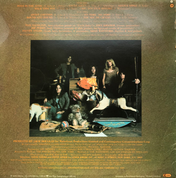 Aerosmith - Toys In The Attic (LP, Album)