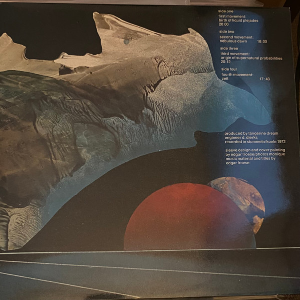 Tangerine Dream - Zeit (2xLP, Album, UK )