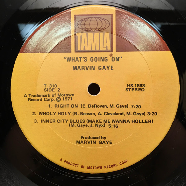 Marvin Gaye - What's Going On (LP, Album, Sup)