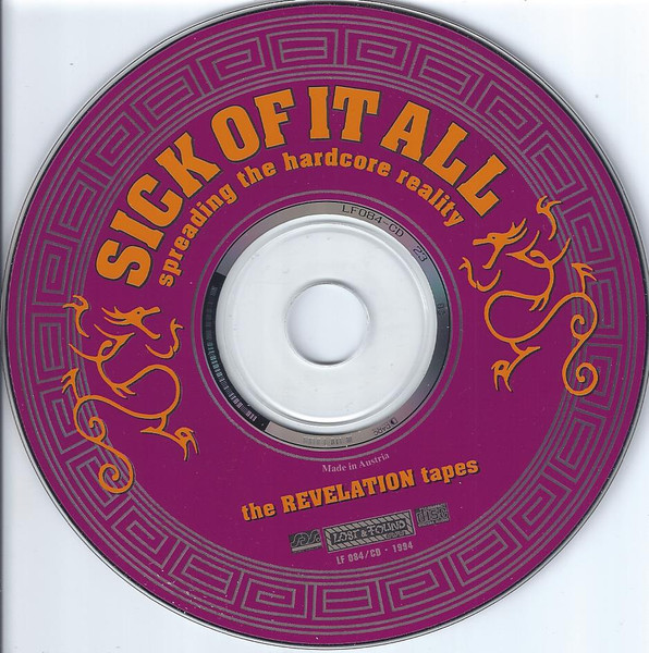 Sick Of It All - Spreading The Hardcore Reality (The Revelation Tapes) (CD, Comp)