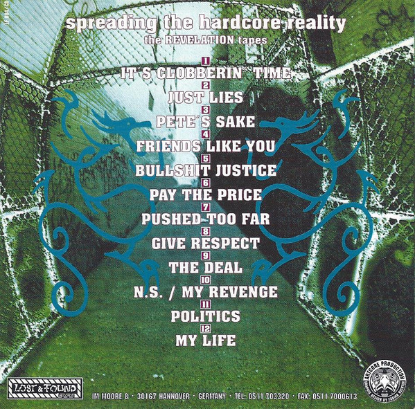 Sick Of It All - Spreading The Hardcore Reality (The Revelation Tapes) (CD, Comp)