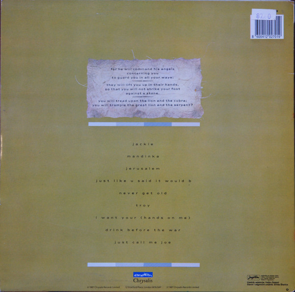 Sinéad O'Connor - The Lion And The Cobra (LP, Album, RE)