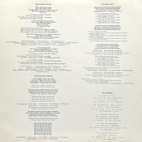 Talking Heads - Remain In Light (LP, Album)
