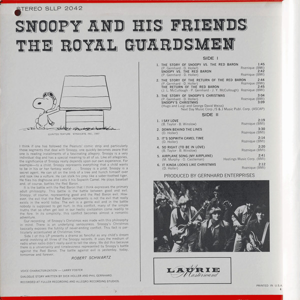 The Royal Guardsmen - Snoopy And His Friends The Royal Guardsmen (LP, Album)