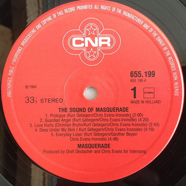 Masquerade (5) - The Sound Of Masquerade (LP, Album)