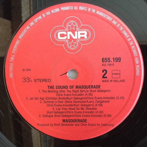 Masquerade (5) - The Sound Of Masquerade (LP, Album)