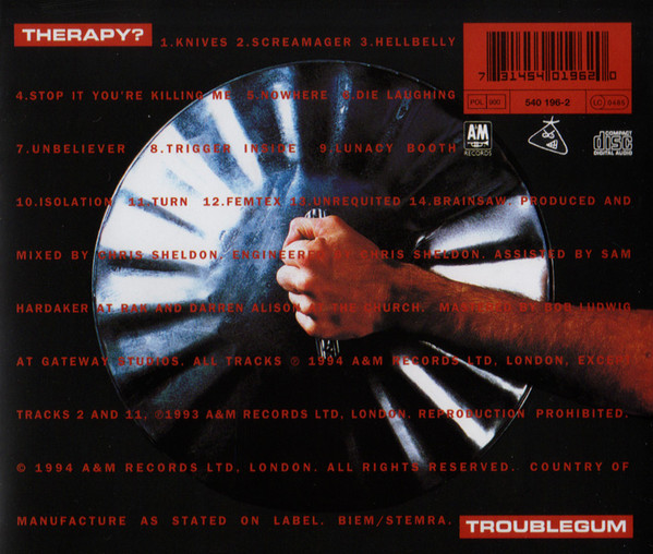Therapy? - Troublegum (CD, Album, RP, EDC)