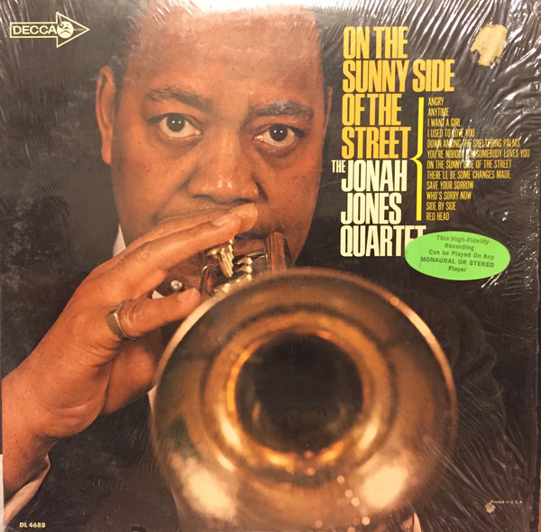 The Jonah Jones Quartet - On The Sunny Side Of The Street (LP, Album, Mono)