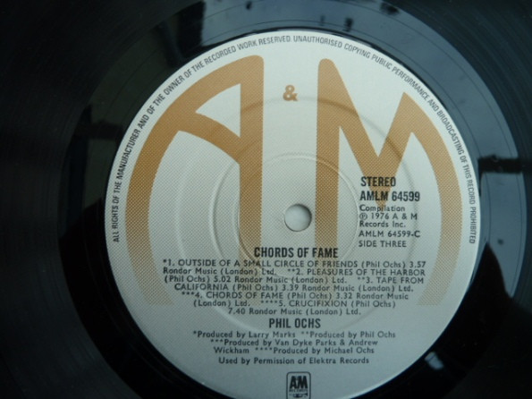 Phil Ochs - Chords Of Fame (2xLP, Comp)