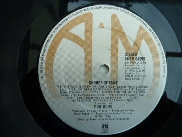 Phil Ochs - Chords Of Fame (2xLP, Comp)