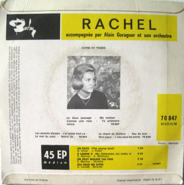 Rachel (8) - Un Pays (7