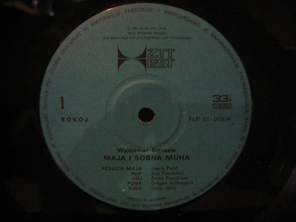 Waldemar Bonsels - Maja I Sobna Muha / Maja I Zlobni Pauk (LP)