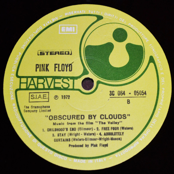 Pink Floyd - Obscured By Clouds (LP, Album)