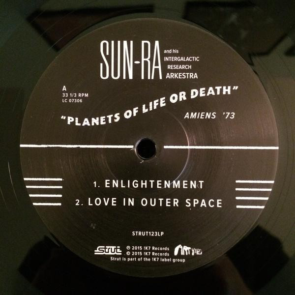 Sun Ra And His Intergalactic Research Arkestra* - Planets Of Life Or Death: Amiens '73 (LP, Album, RSD)