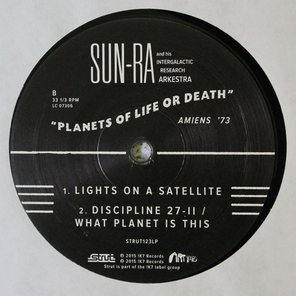 Sun Ra And His Intergalactic Research Arkestra* - Planets Of Life Or Death: Amiens '73 (LP, Album, RSD)