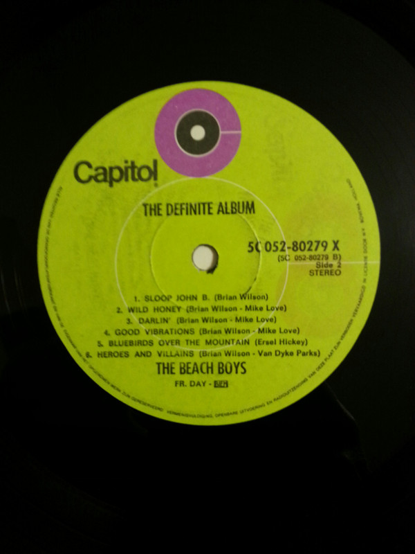 The Beach Boys - The Definite Album (LP, Album, Comp)