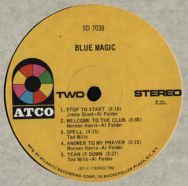 Blue Magic - Blue Magic (LP, Album, Pre)