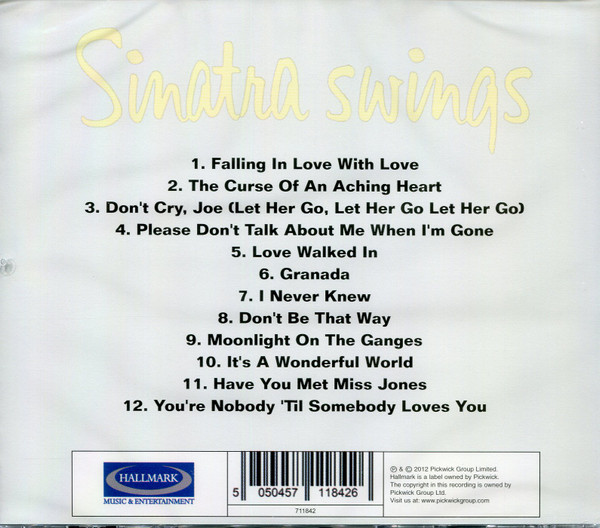 Frank Sinatra - Sinatra Swings (CD, Album, RE)