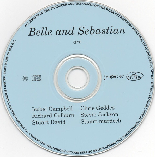 Belle And Sebastian* - Tigermilk (CD, Album, RE)