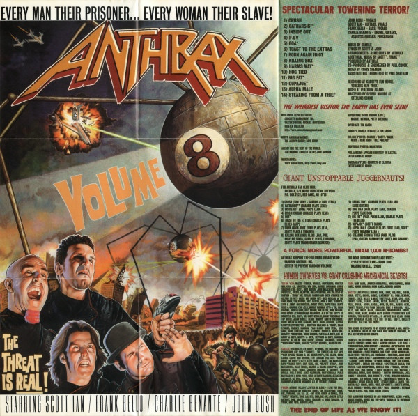 Anthrax - Volume 8 - The Threat Is Real (CD, Album)