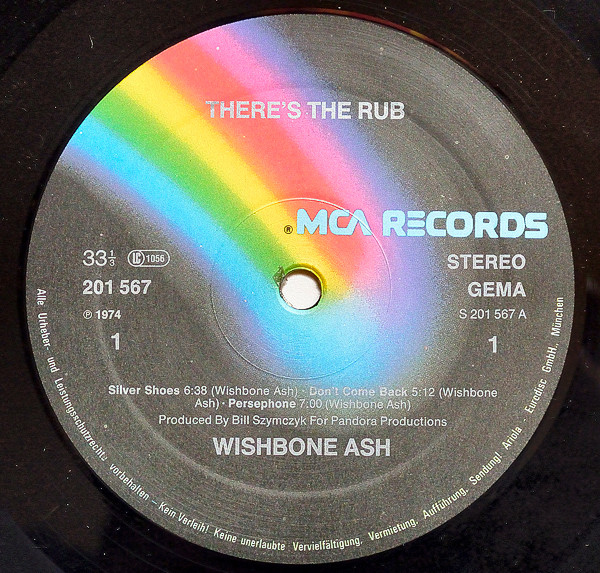 Wishbone Ash - There's The Rub (LP, Album, RE)