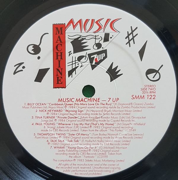 Various - Music Machine - 7Up (LP, Comp, Promo)