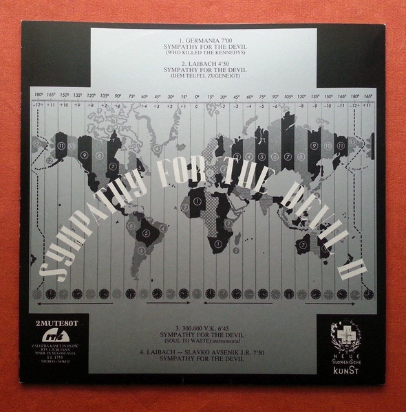 Laibach - Sympathy For The Devil (LP, MiniAlbum, Comp)
