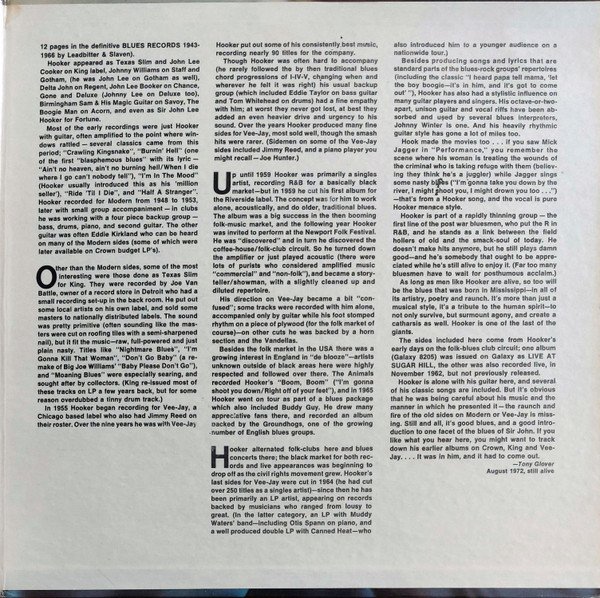 John Lee Hooker - Boogie Chillun (2xLP, Comp, RE, Gat)