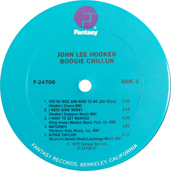 John Lee Hooker - Boogie Chillun (2xLP, Comp, RE, Gat)