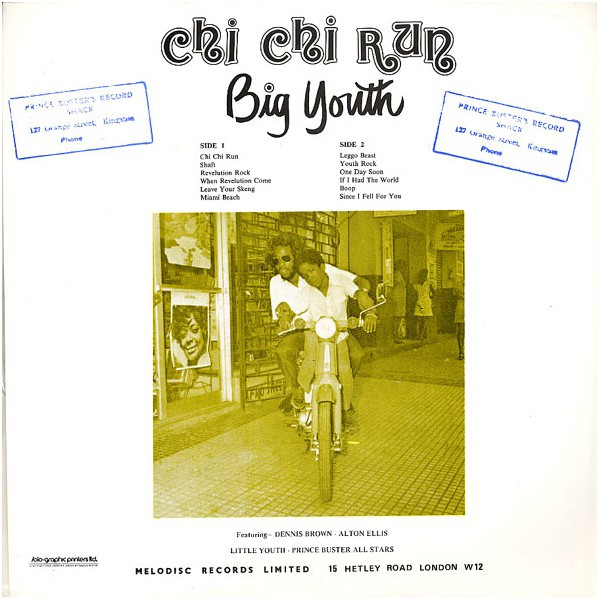 Big Youth - Chi Chi Run (LP, Album, RE)
