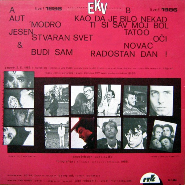EKV* - 19LIVE86 (LP, Album)