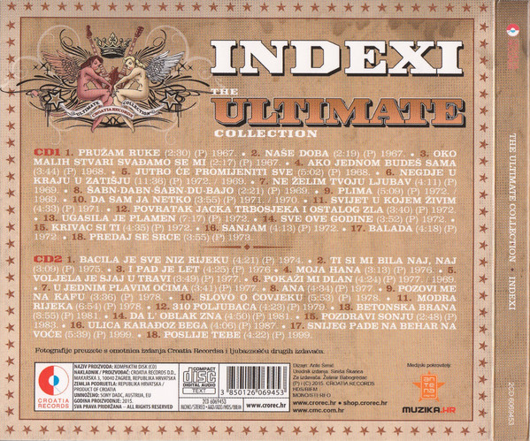 Indexi - The Ultimate Collection (2xCD, Comp)