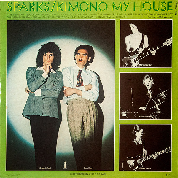 Sparks - Kimono My House (LP, Album)