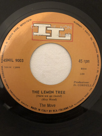 The Move - Flowers In The Rain / The Lemon Tree (7