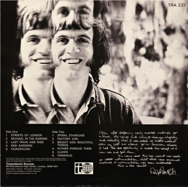 Ralph McTell - Ralph McTell Revisited (LP, Album, RP)