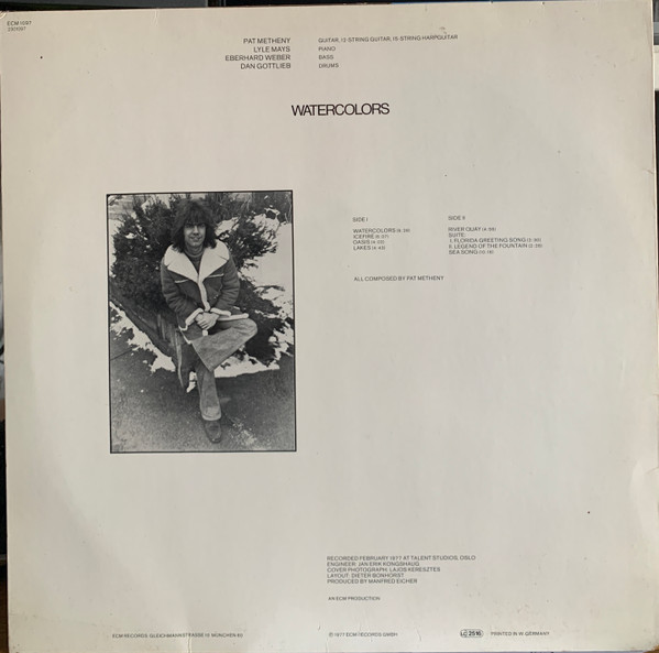 Pat Metheny - Watercolors (LP, Album)