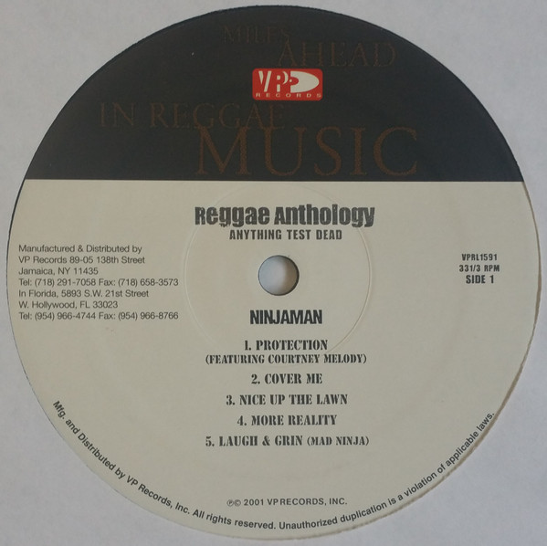 Ninjaman - Anything Test Dead (2xLP, Comp)