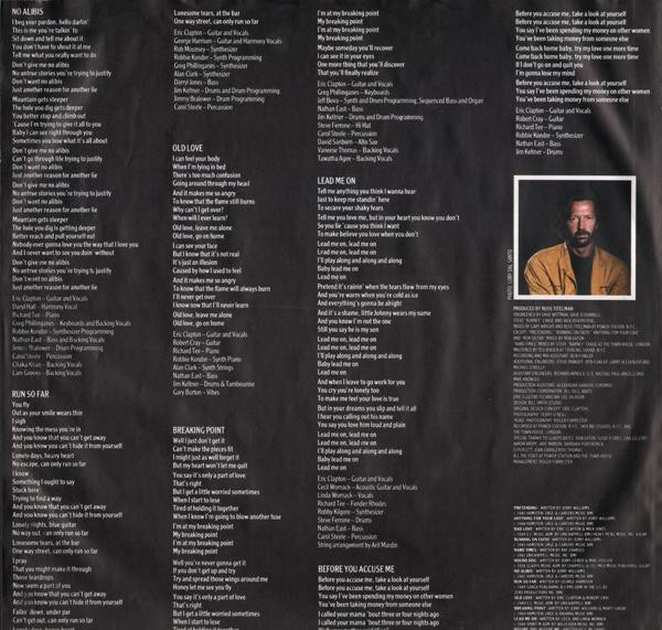 Eric Clapton - Journeyman (LP, Album, Gat)